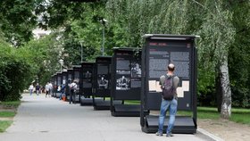 Výstava na Kampě připomínající 70. výročí od justiční vraždy Milady Horákové