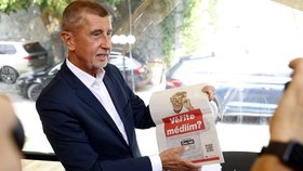 Zahájení horké kampaně hnutí ANO ke komunálním volbám: Předseda hnutí Andrej Babiš (5.9.2022)