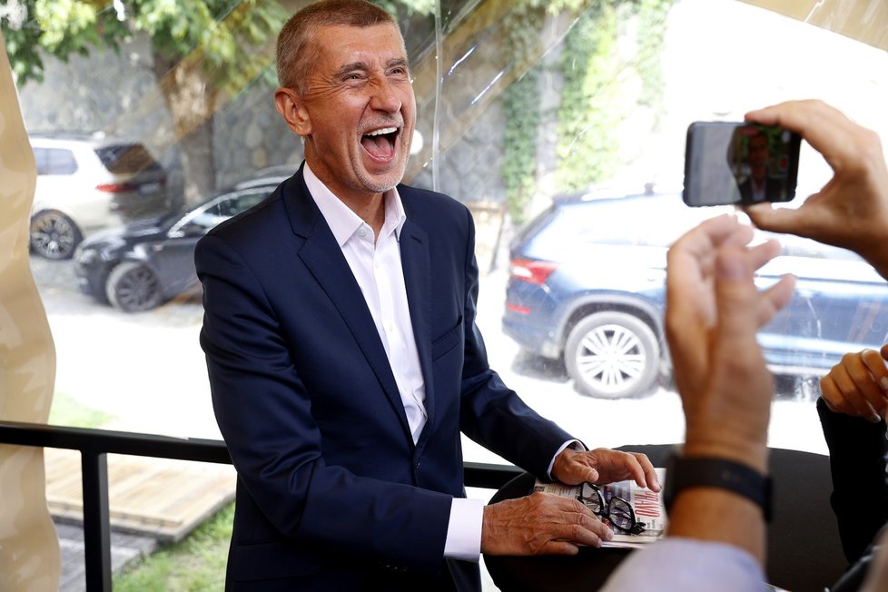 Zahájení horké kampaně hnutí ANO ke komunálním volbám: Předseda hnutí Andrej Babiš (5.9.2022)