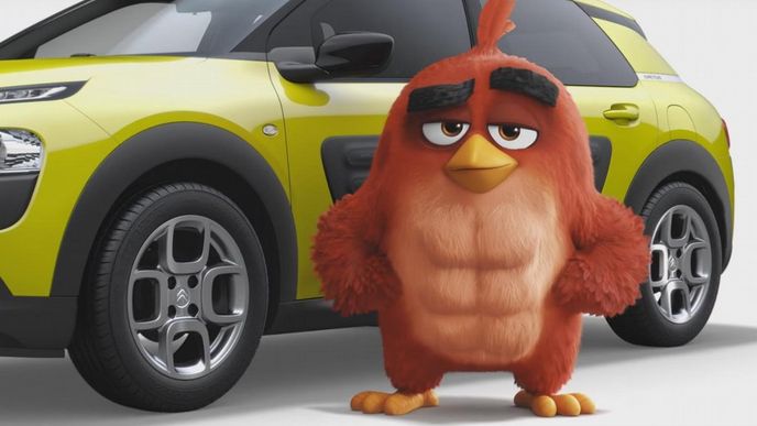 Kampaň Citroënu s Angry Birds od Havasu