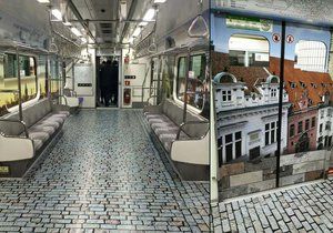 Kampaň v jihokorejském metru ukazuje krásy Česka.