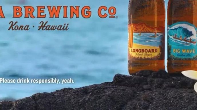 Kampaň na havajské pivo Kona Kampaň na havajské pivo Kona