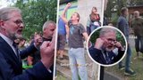 „Jidáši, zrůdo!“ Fiala pod sprchou nadávek: Co získá skrze střety s kritiky na ulici?