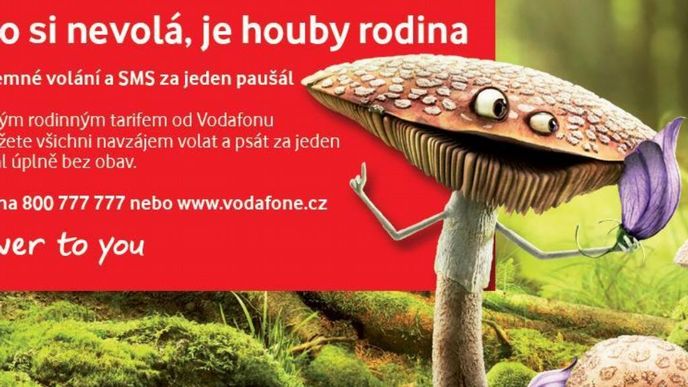 Kampaň Vodafone, která poběží od 15. srpna