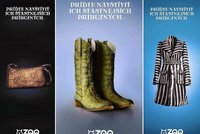 Drsná kampaň zoo: Na plakátech místo zvířat, boty z krokodýlí kůže!
