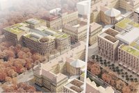 Obří kampus Univerzity Karlovy na Albertově: Dvě budovy za 7,8 miliardy by mohly otevřít v roce 2026