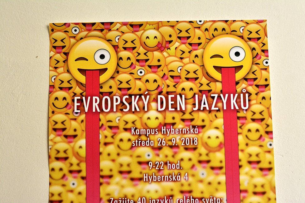 Evropský den jazyků proměnil Hybernskou v bájnou Babylonskou věž