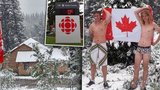 Kanadský žertík uprostřed léta! Město zapadalo sněhem