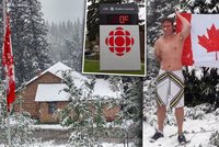 Kanadský žertík uprostřed léta! Město zapadalo sněhem