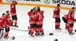 Hokejisté Kanady museli slavit triumf na MS nadvakrát, poprvé museli uklidit led