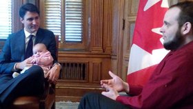 Joshua Boyle s premiérem Trudeau.