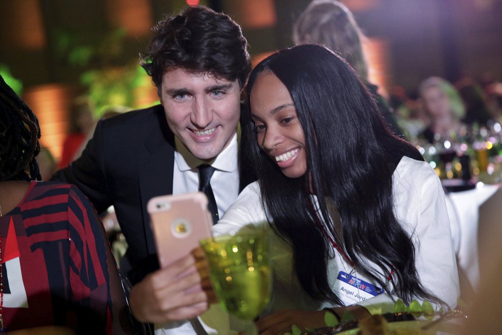 Kanadský premiér Trudeau na jednání ve Washingtonu