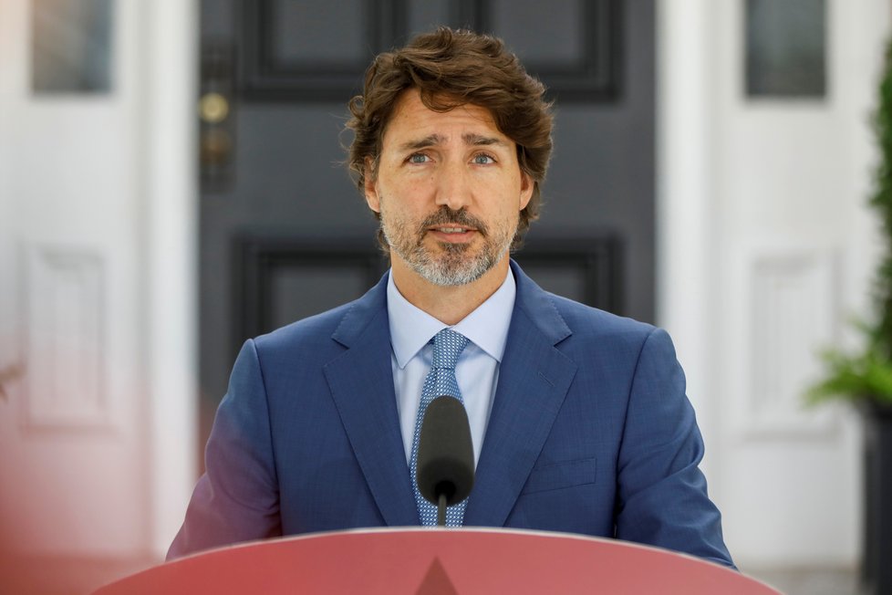 Kanadský premiér Justin Trudeau.