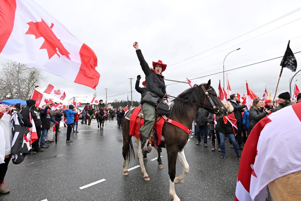 Protesti proti opatřením v Kanadě