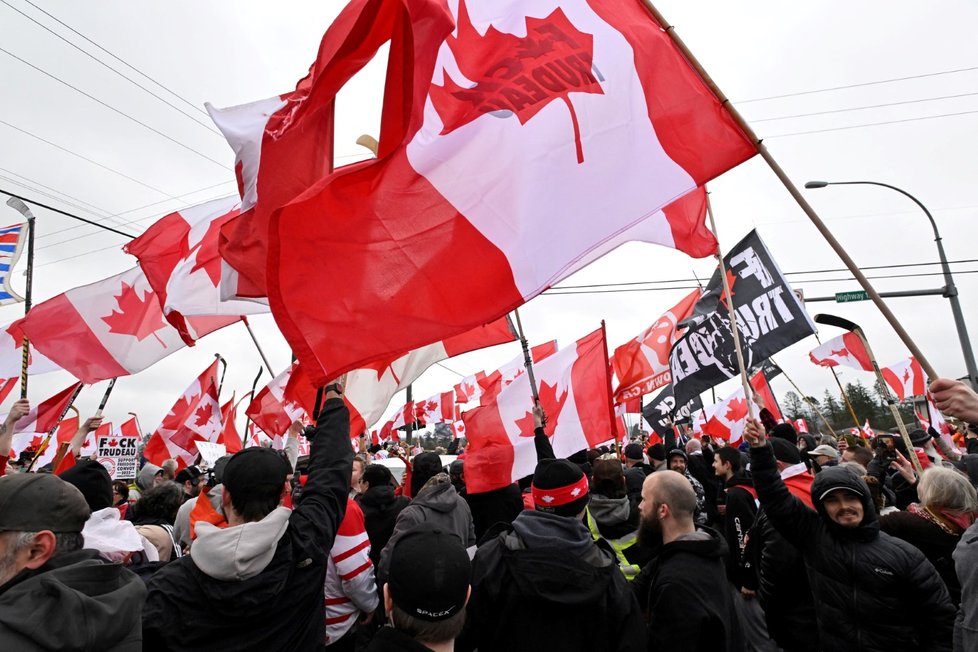 Protesti proti opatřením v Kanadě