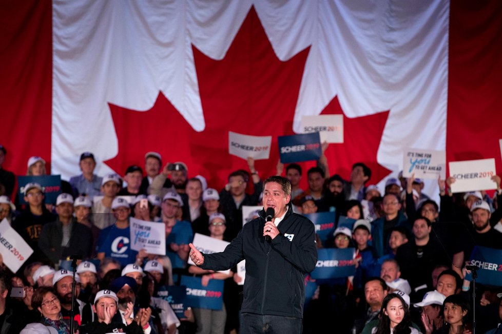 V Kanadě začaly parlamentní volby, Trudeau možná neobhájí mandát. (21. 10. 2019)