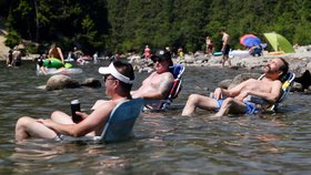 Kanada hlásí vlnu veder, padají rekordy. Lidé vykupují klimatizace. (29.6.2021)