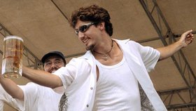 Justin Trudeau na charitativním festivalu v Crestonu