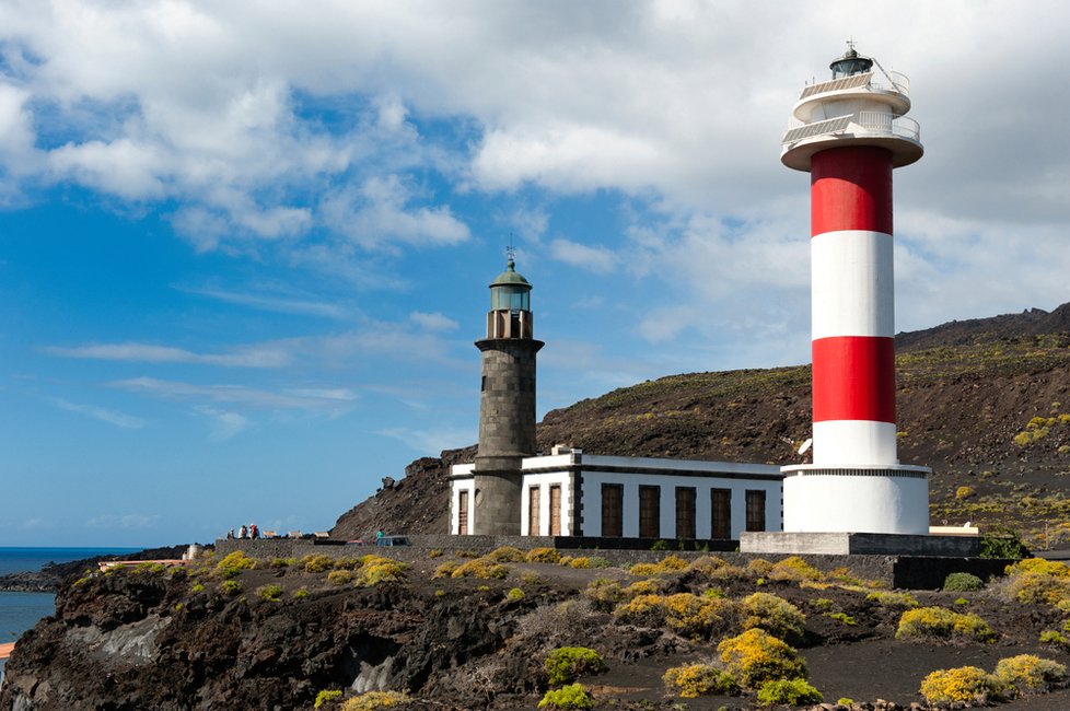 Majáky na ostrově La Palma