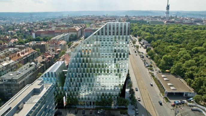 kancelářské centrum Crystal v Praze