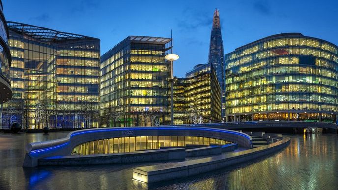Kancelářský komplex v Londýně