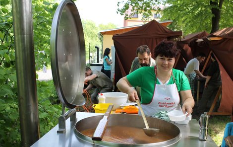 Milena Borošová rozlila za tři dny hodně přes tisíc porcí