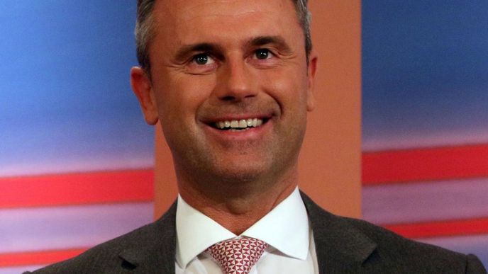 Kandidát na rakouského prezidenta Norbert Hofer