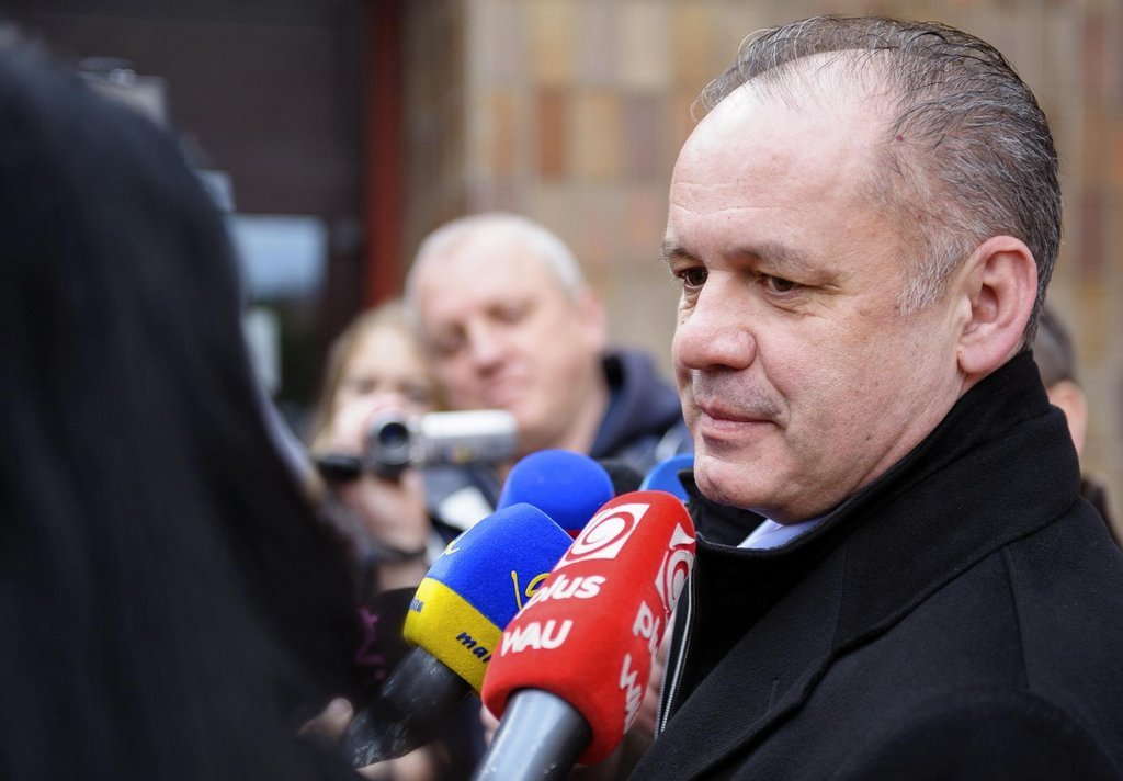 Kandidát na slovenského prezidenta Andrej Kiska