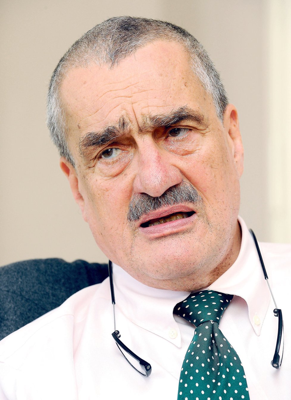 Kandidát na prezidenta Karel Schwarzenberg nená přehled o tom, kdo ho podporuje