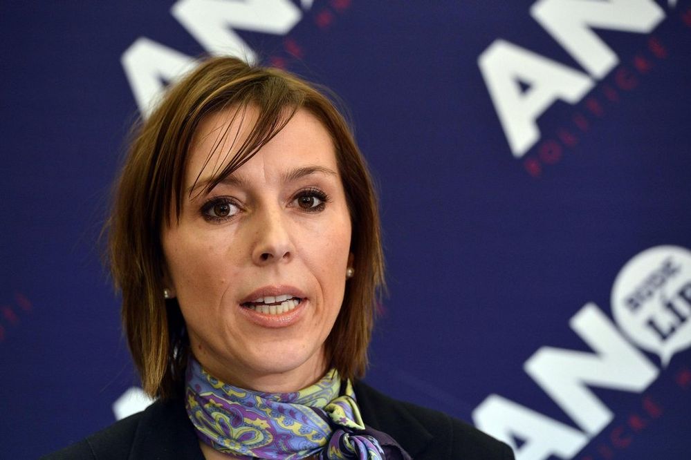 Martina Dlabajová, pravděpodobná kandidátka ANO ve volbách do Evropského parlamentu 2019