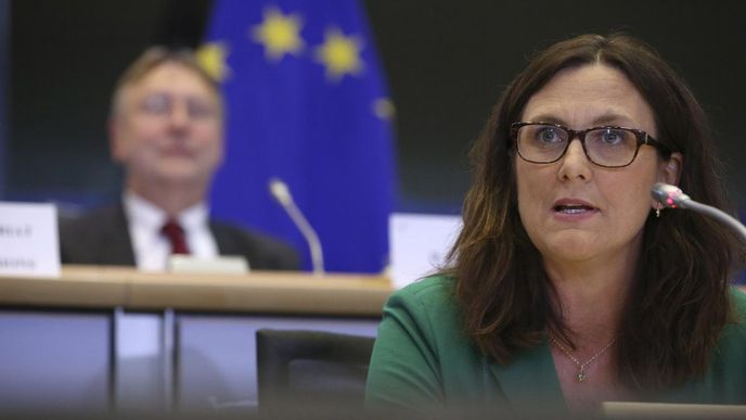 Eurokomisařka pro obchod Cecilia Malmströmová