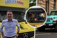 Čím jezdí kandidáti do voleb? Zmrzlinářské auto, autobus i pick-up!