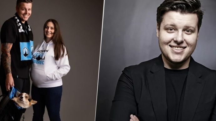 Šéf fotbalového Liberce září štěstím! Jeho krásná manželka Petra je těhotná