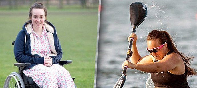 Kanoistka Charlottte Wilkinsonová-Burnettová přišla o účast na paralympiádě. Nemá totiž fyzický handicap.