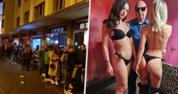Český milionář Miloš Kant: Opulentní párty v erotickém klubu covidu navzdory!