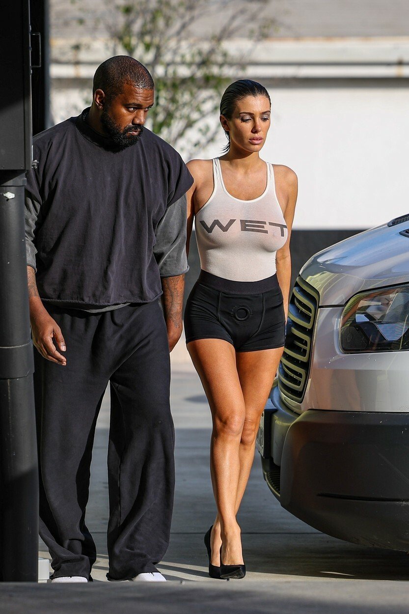 Kanye West a Bianca Censoriová v LA