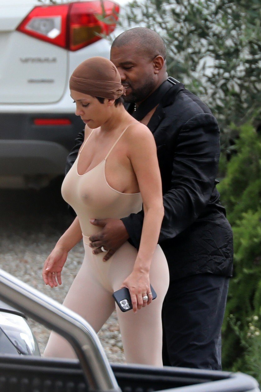 Kanye West a Bianca Censoriová