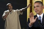 Kanye West chce kandidovat na prezidenta. Obama se dobře baví!