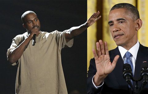 Pobavený Obama: Raper Kanye West a prezidentem? 