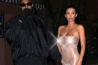 Kanye West vzal ženu na večeři: Bianca zase naostro!