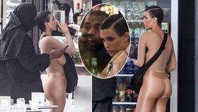 Rapper Kanye West s manželkou Biancou Censoriovou pobouřili svými oděvy italské ulice.