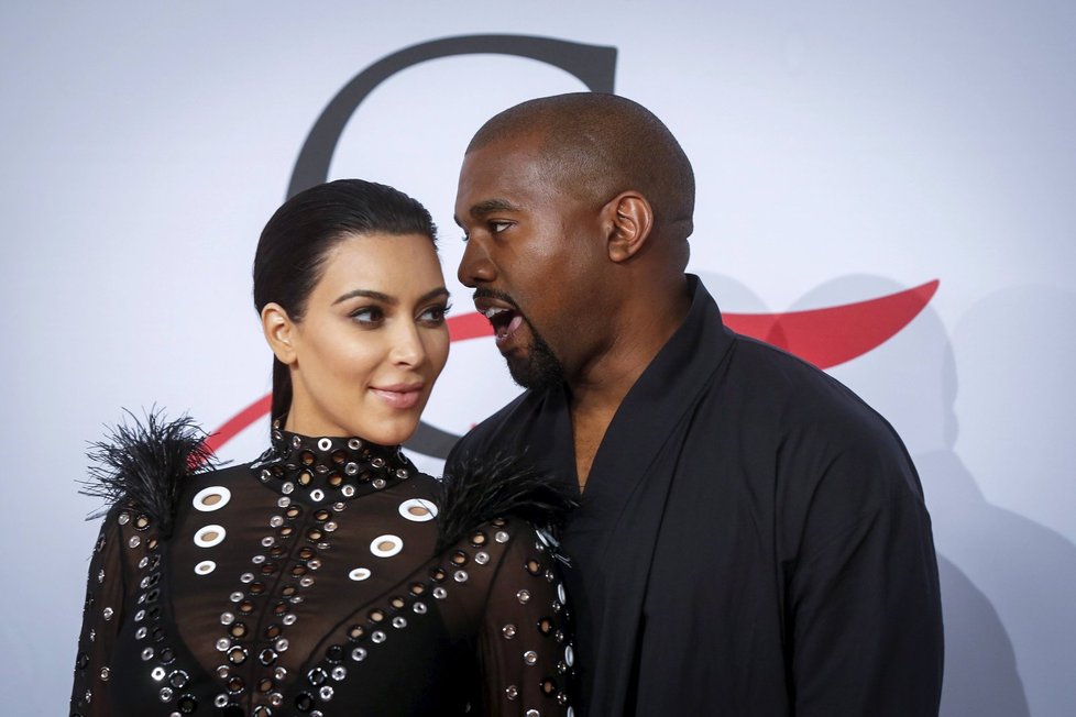 Kanye West s manželkou Kim Kardashianovou