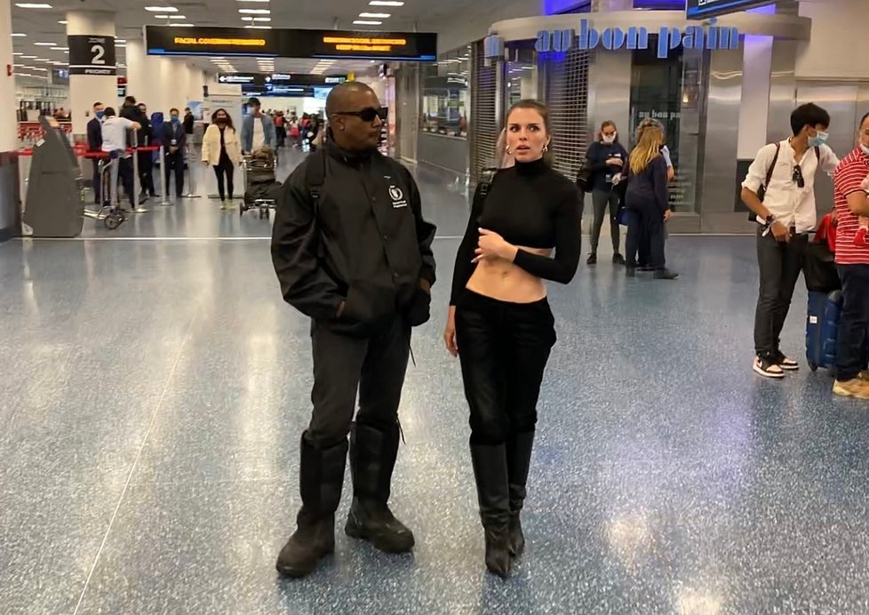 Kanye West a jeho bývalá přítelkyně Julia Fox