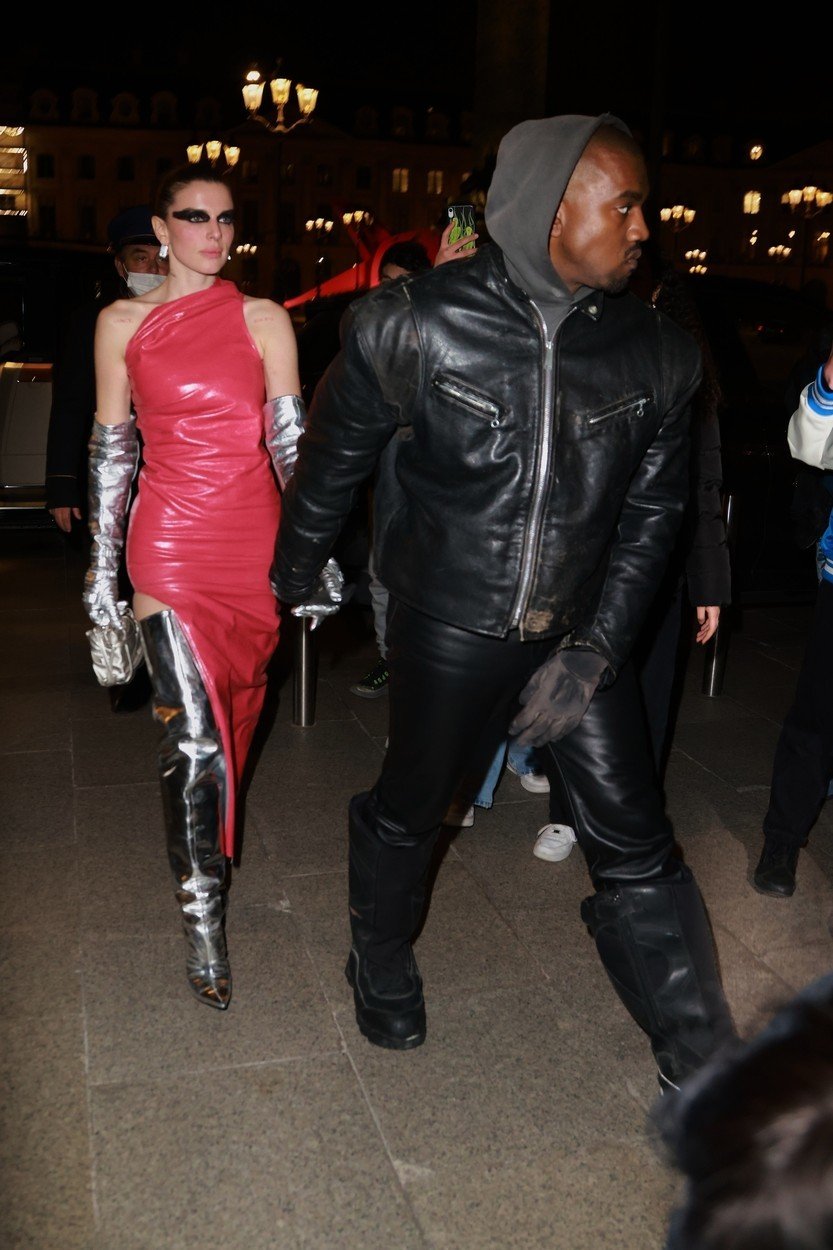 Kanye West a jeho bývalá přítelkyně Julia Fox