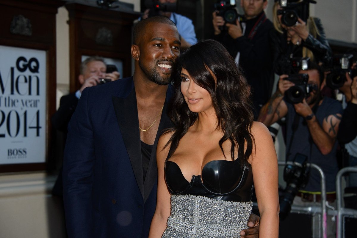 Kanye West a Kim Kardashian.