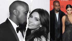 Kanye West podle amerického magazínu opustil Kim 4 dny po narození synka Sainta.
