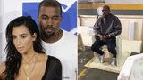 První foto manžela Kim Kardashian po kolapsu: Kanye West na blond. Odvrátí rozvod?