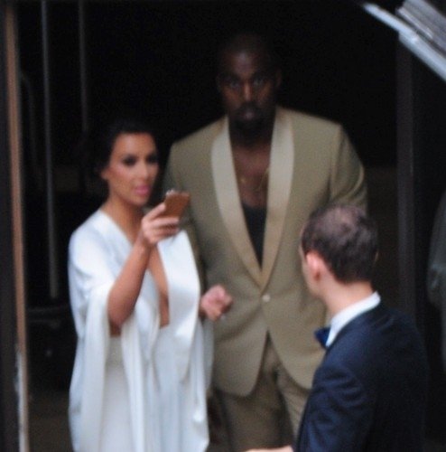 Takhle se Kanye a Kim chystali říct své ano.