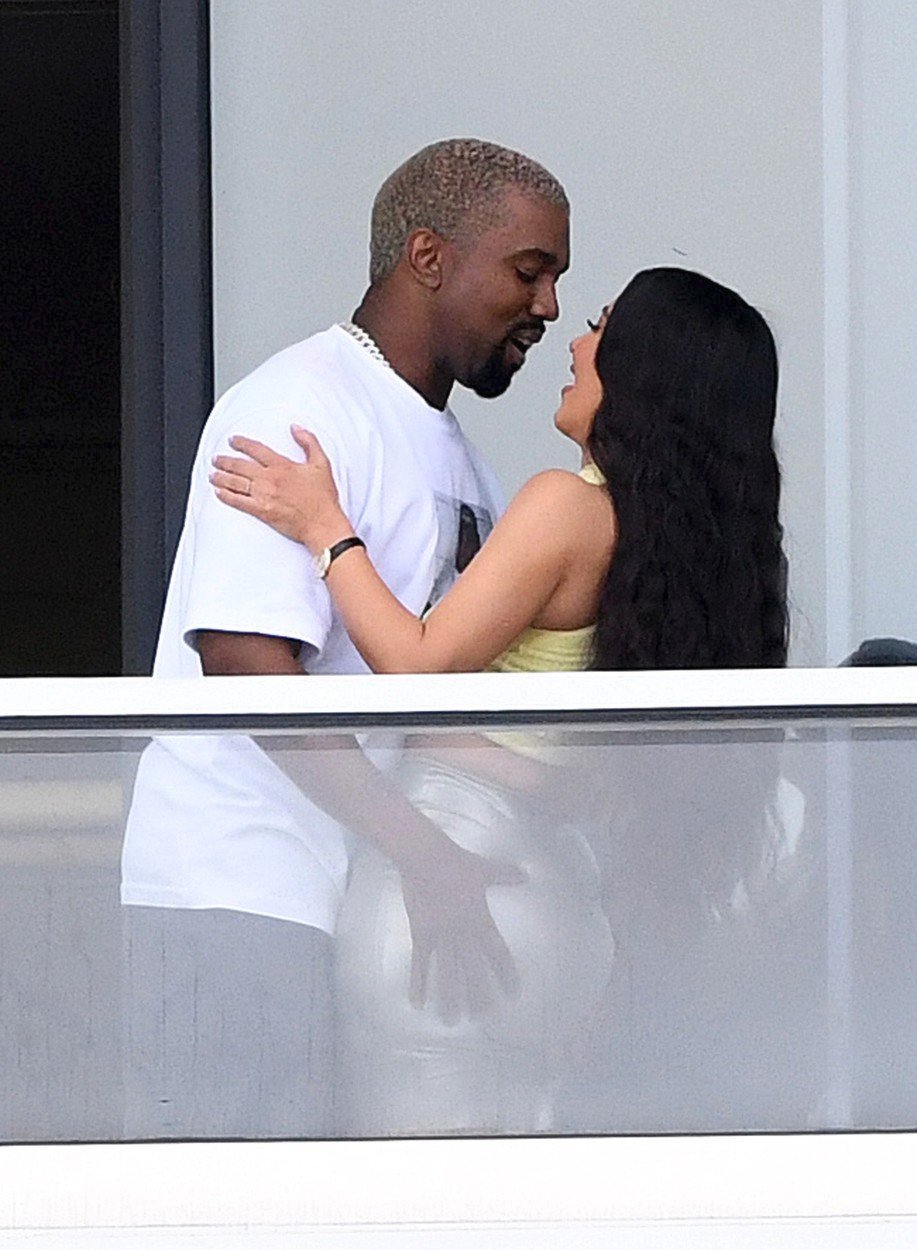 Kanye West a Kim Kardashian