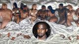 Donald Trump, Kim Kardashian i Taylor Swift spolu v posteli: Kanye West do klipu svlékl 12 celebrit i svou manželku! 